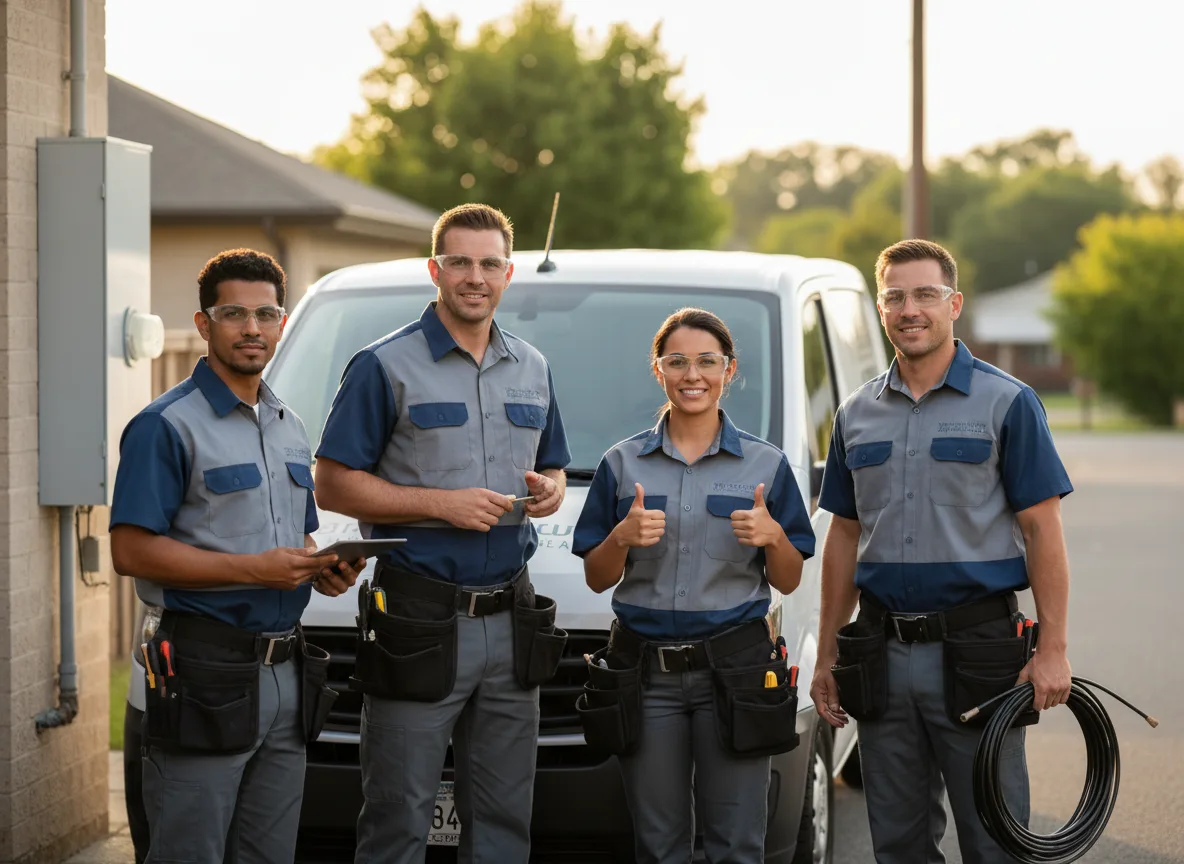 Residential electrical contractor serving homeowners in Hamburg, IA